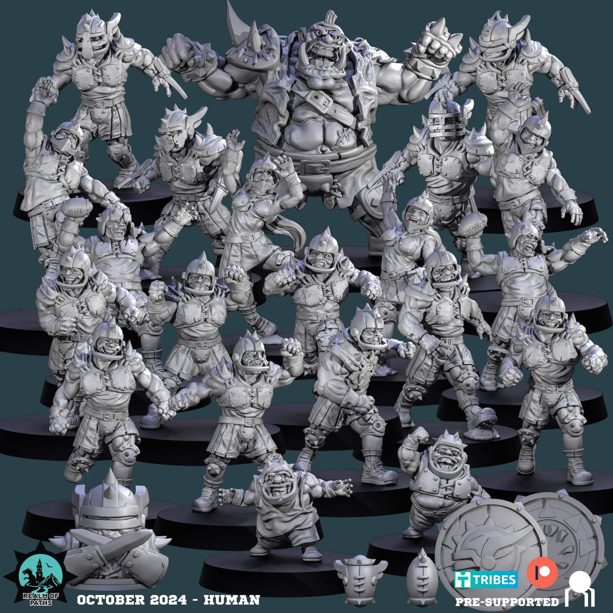 Realm of Paths Fantasy Football Human Team