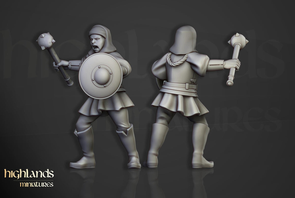 Highlands Miniatures Young Sisters