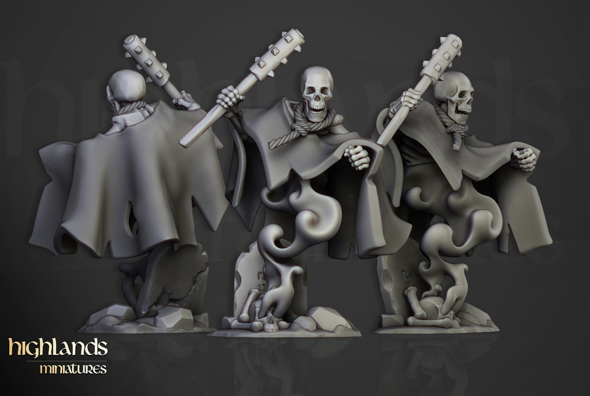 Highlands Miniatures Crypt Ghosts
