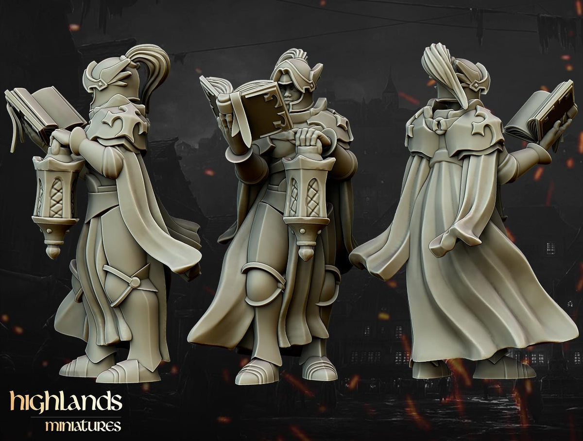 Highlands Miniatures Krieger der Lady Kommandoeinheit
