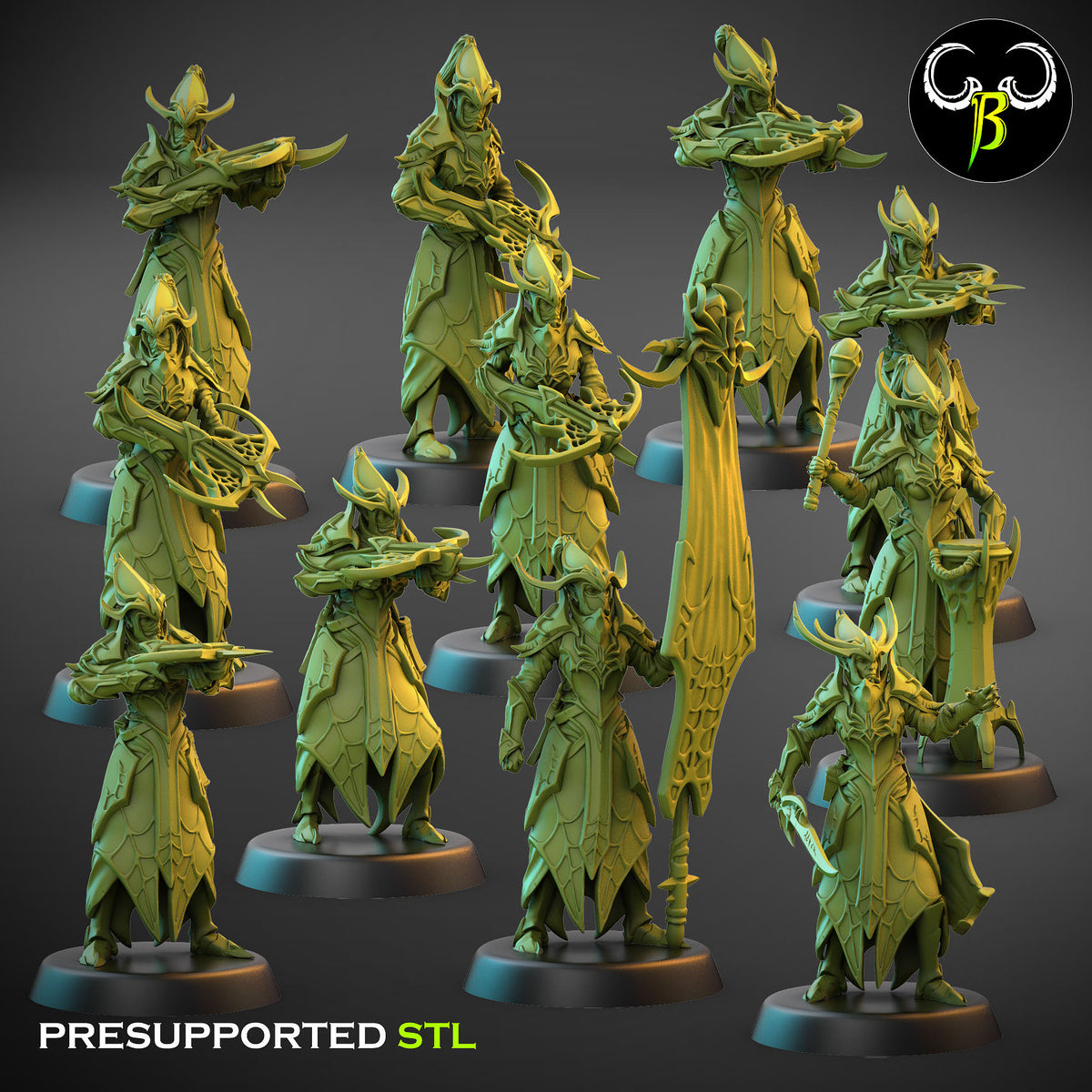 ClayBeastCreation - Cultists of the Web Ranged Squad