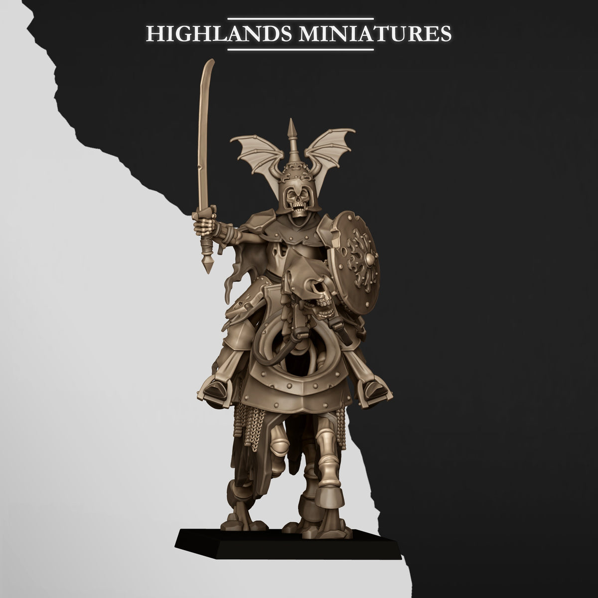 Highlands Miniatures - Undead Dark Knights