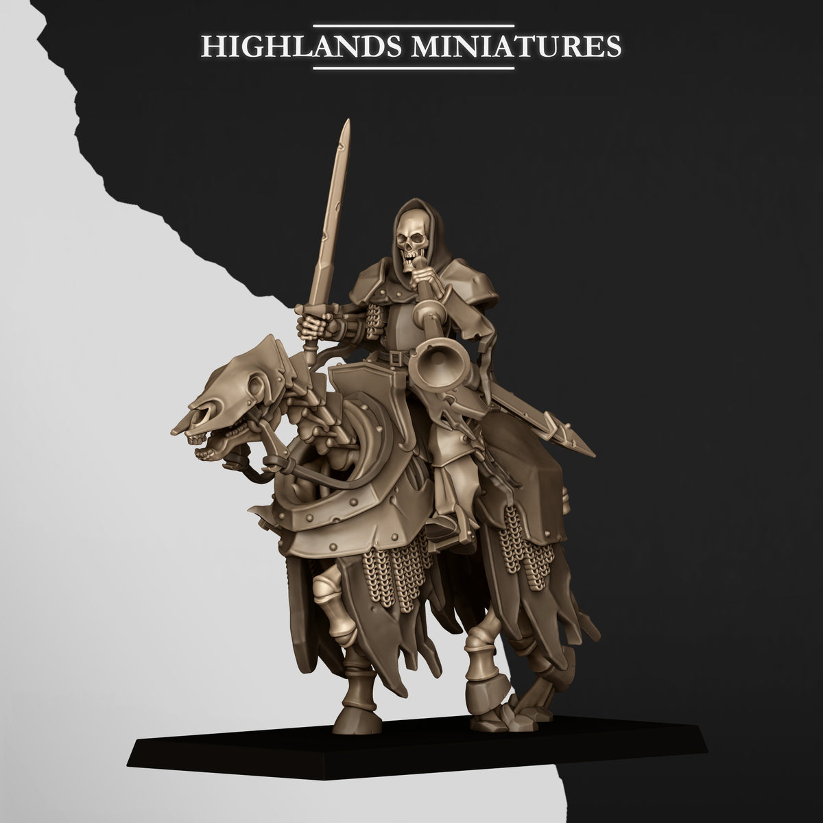 Highlands Miniatures - Undead Dark Knights