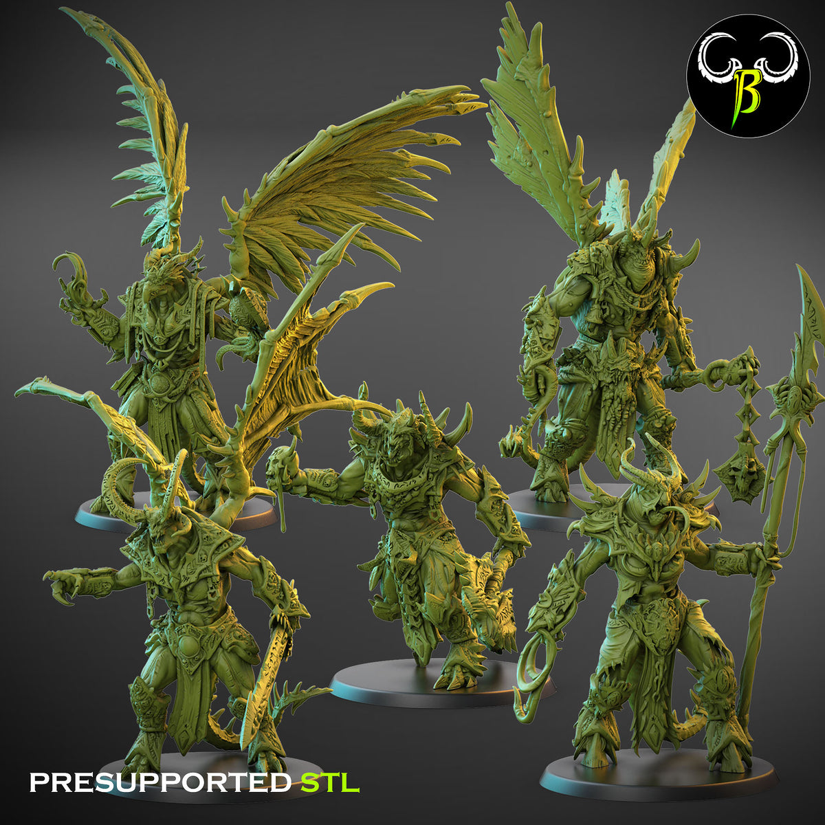 ClayBeastCreation - Dark Lords squad