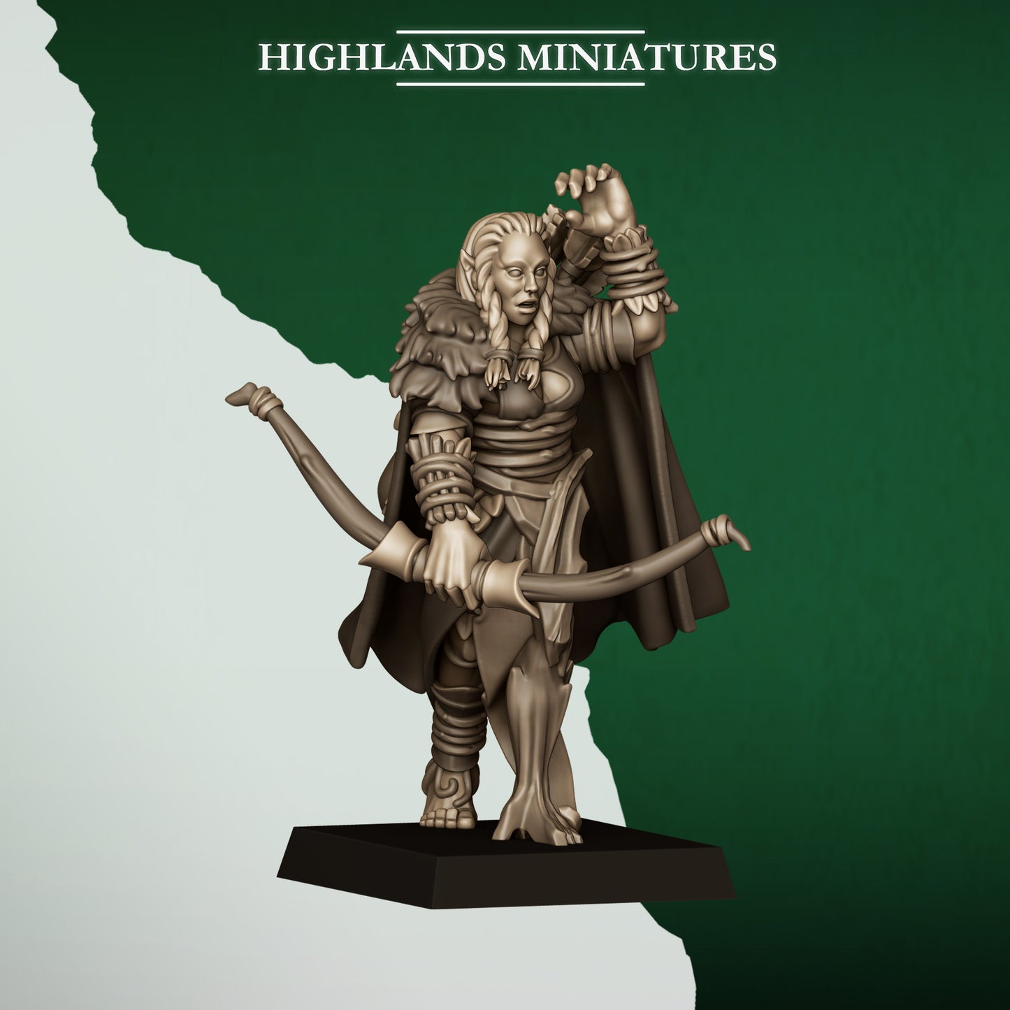 Highlands Miniatures Feral Elves - Feral Scouts