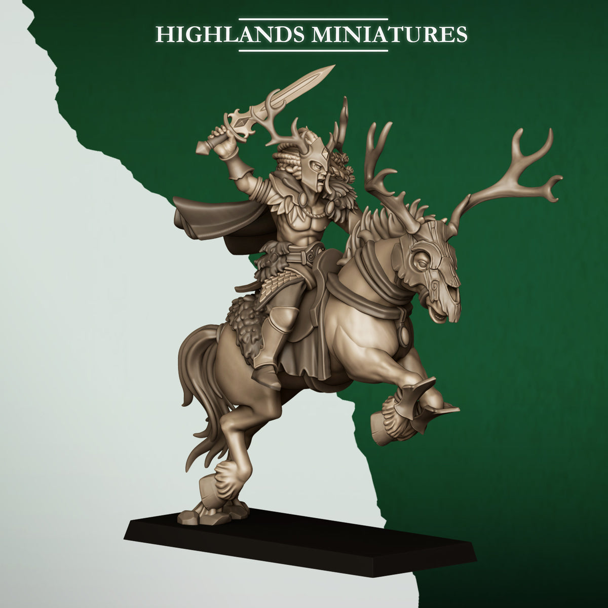 Highlands Miniatures Feral Elves - Forest Riders