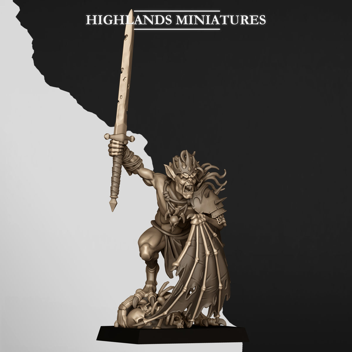 Highlands Miniatures - Ghoul King