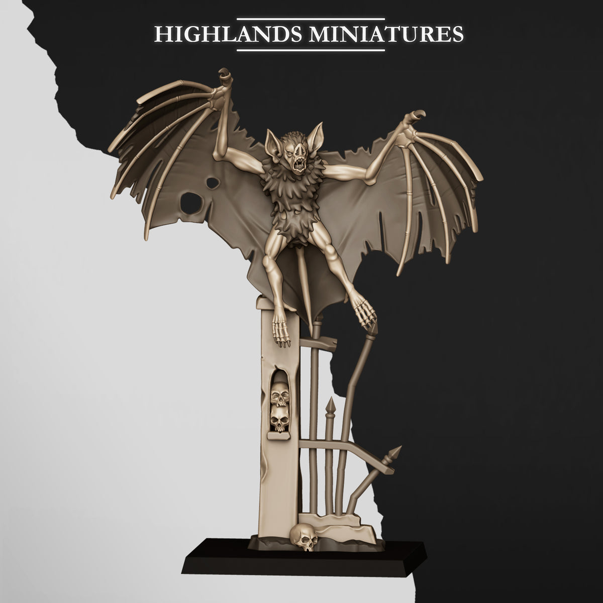 Highlands Miniatures - Transilvanya Giant Bat Unit