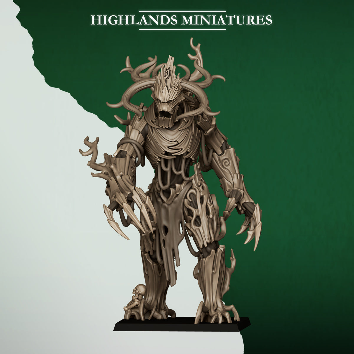 Highlands Miniatures Feral Elves - Giant Tree
