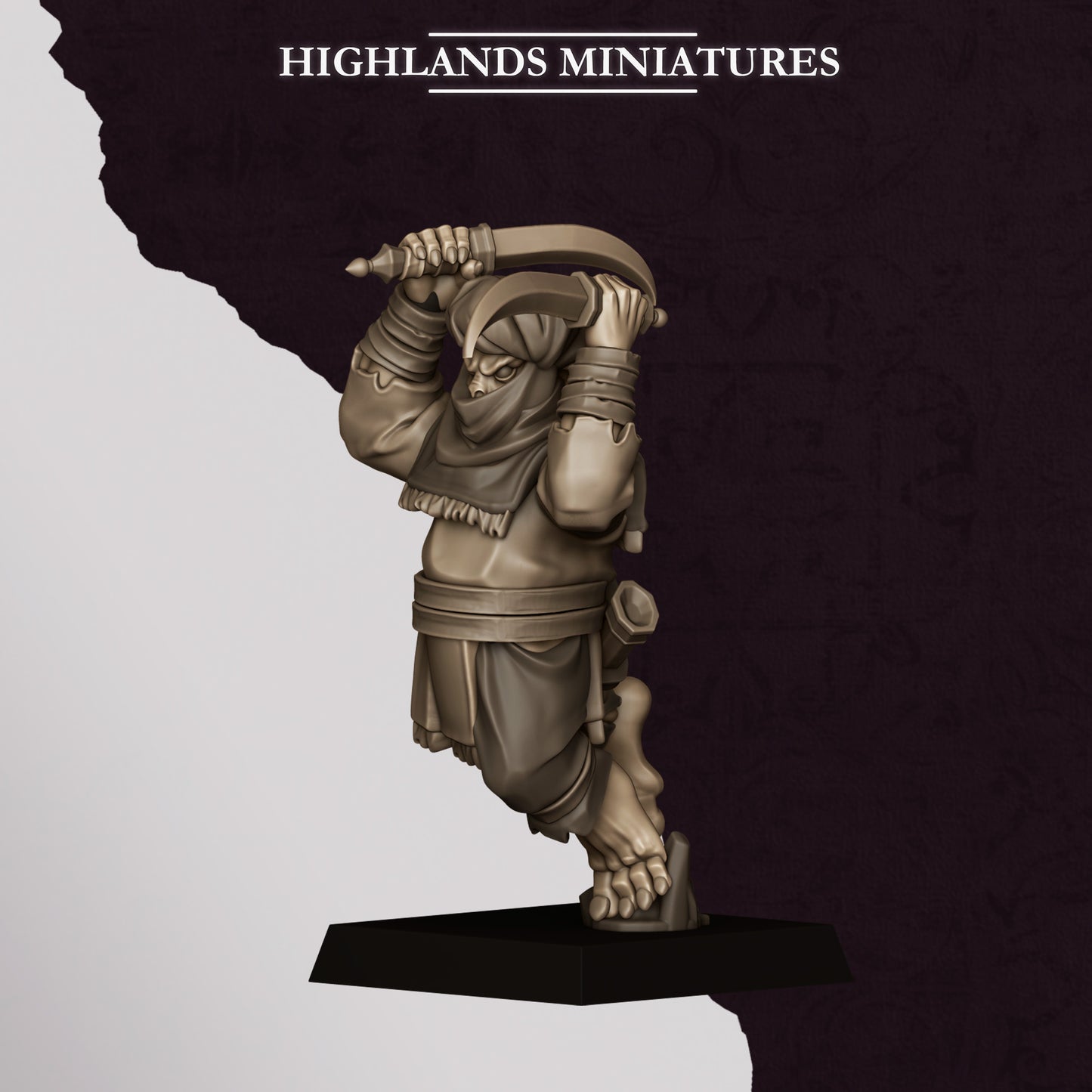 Highlands Miniatures Sons Of Marduk - Hobgoblin Backstabbers