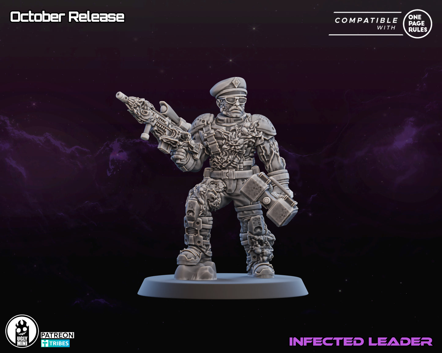 UGLY Miniatures Infected Colonies - Corrupted Leader