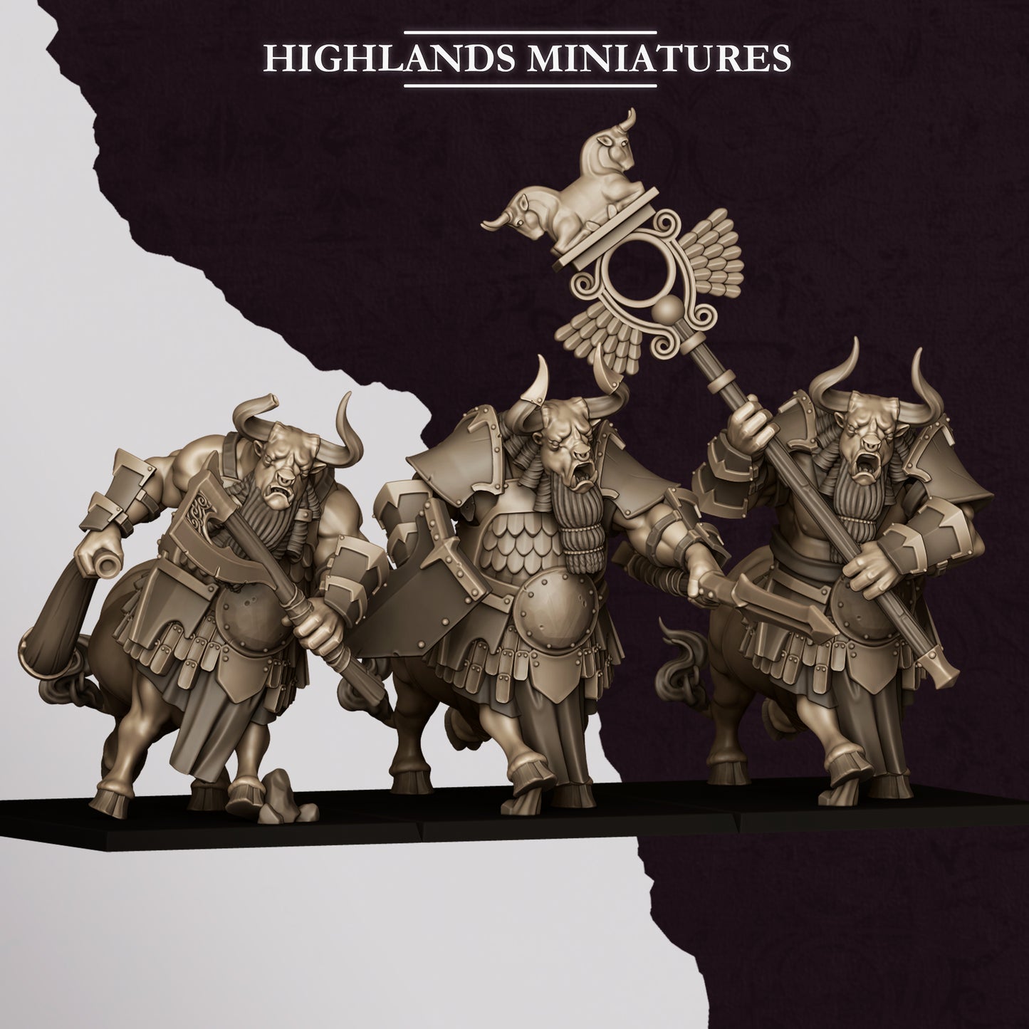 Highlands Miniatures Sons Of Marduk - Minotaurs