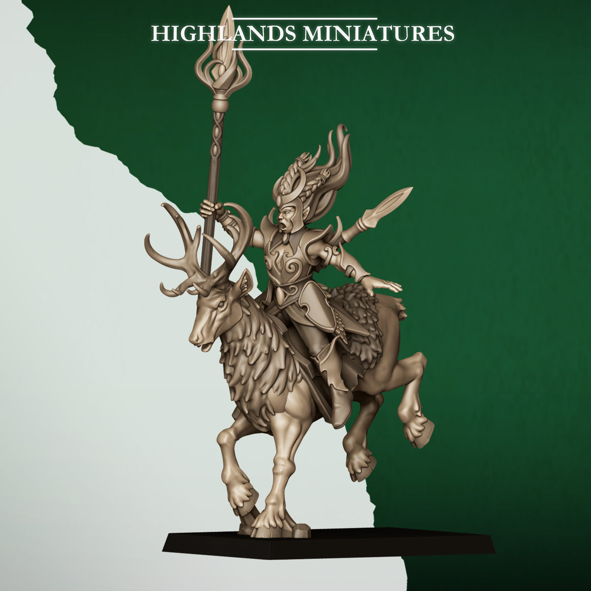 Highlands Miniatures Feral Elves - Moonlight Sisters