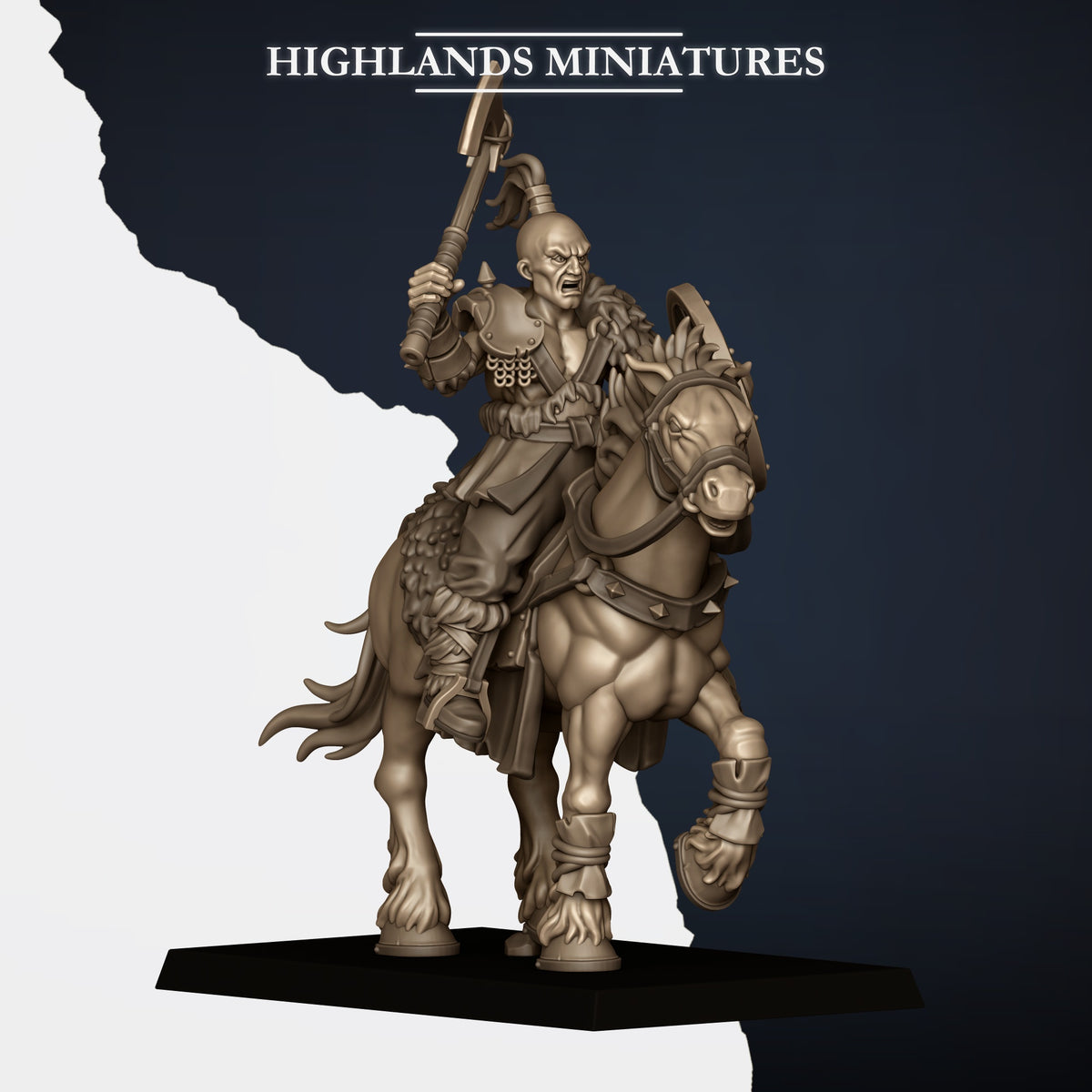 Highlands Miniatures - Mounted Norse Raiders