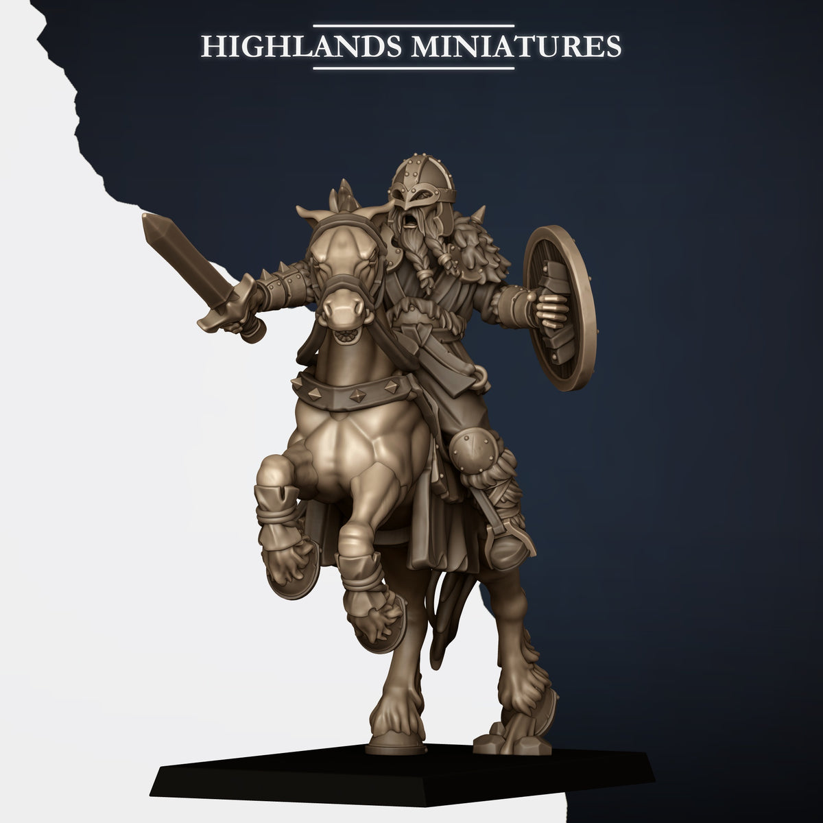 Highlands Miniatures - Mounted Norse Raiders