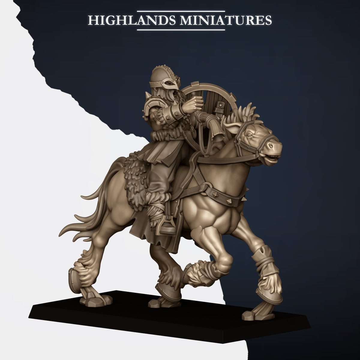 Highlands Miniatures - Mounted Norse Raiders