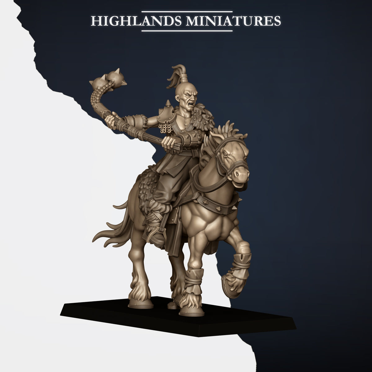 Highlands Miniatures - Mounted Norse Raiders