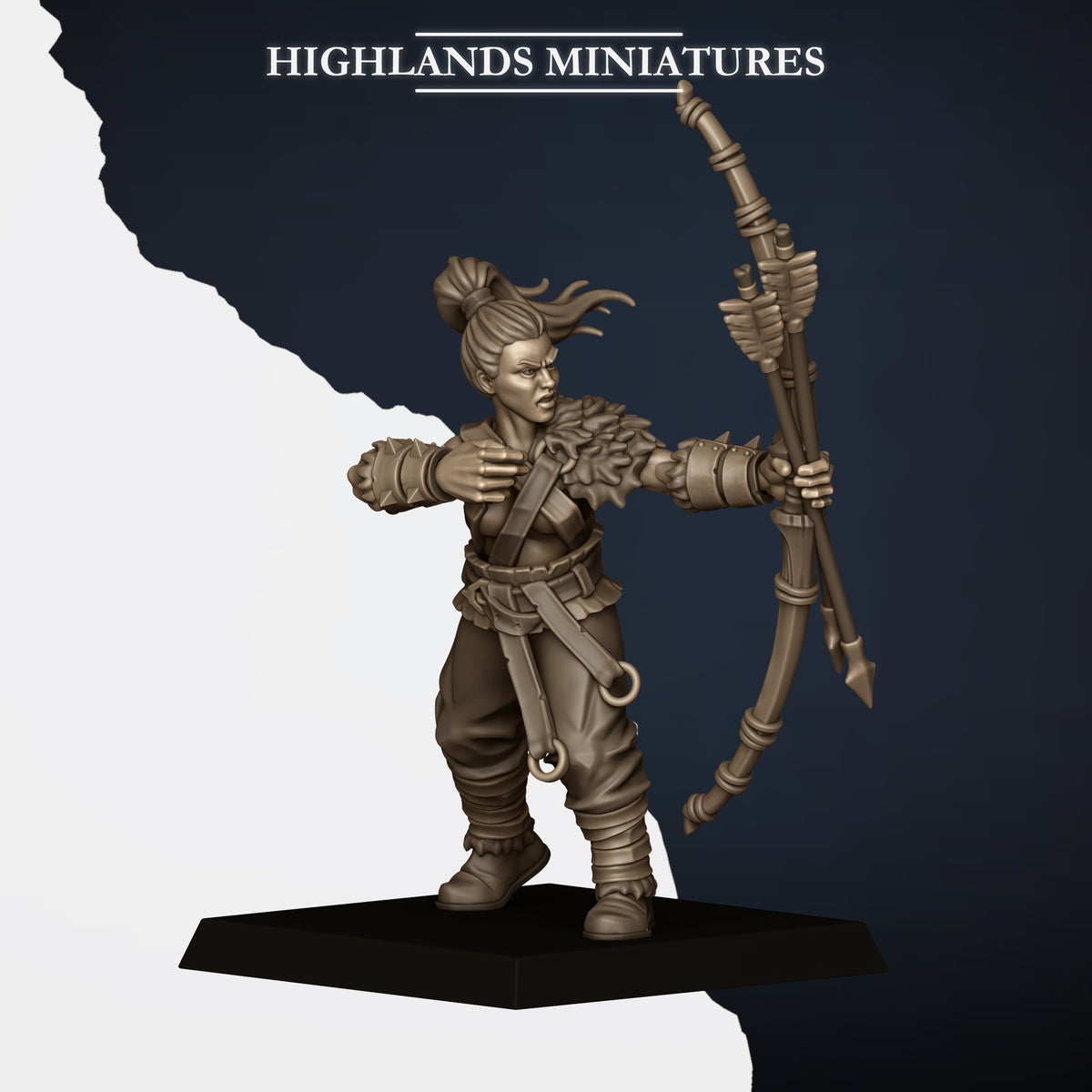 Highlands Miniatures - Norse Bowmen