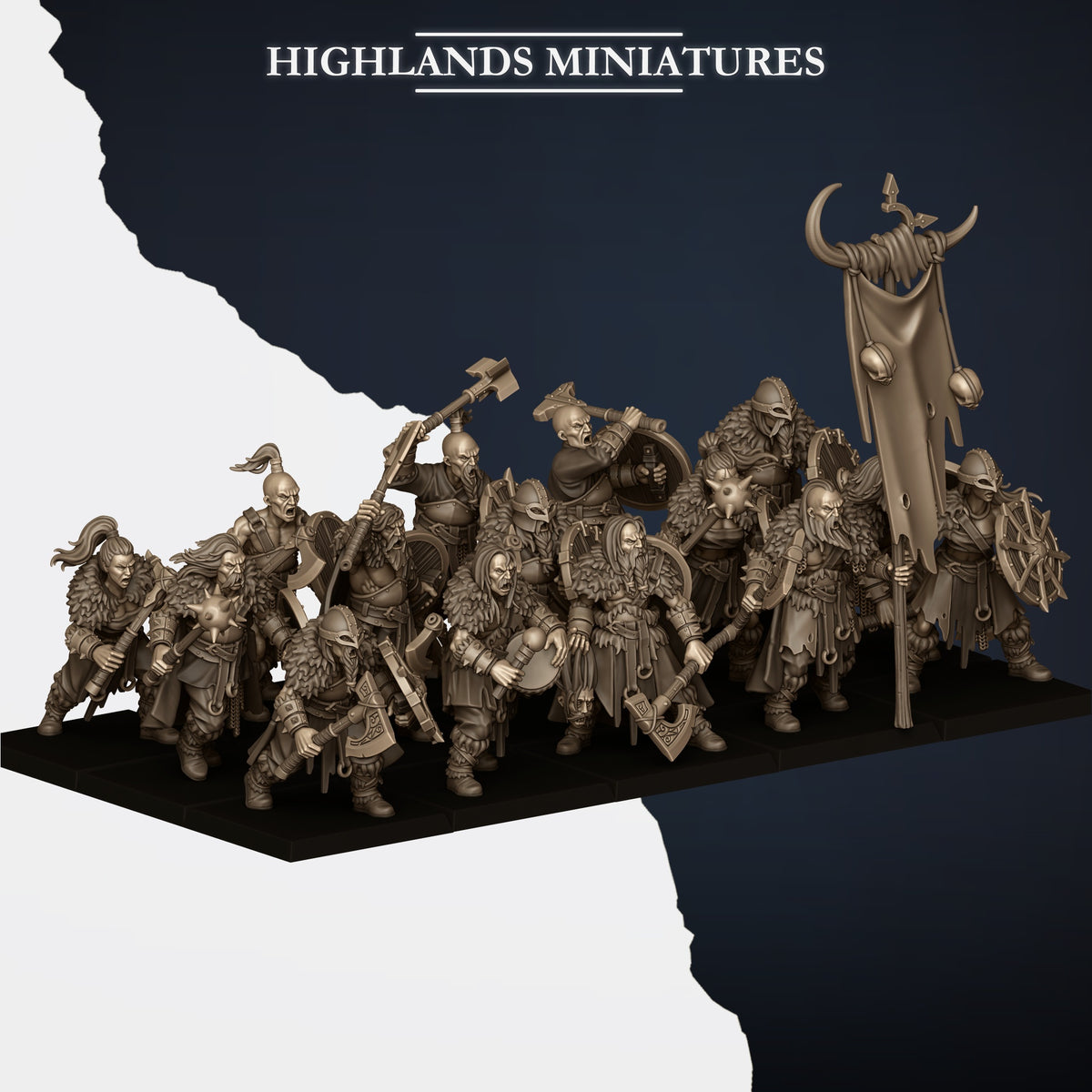 Highlands Miniatures - Norse Raiders