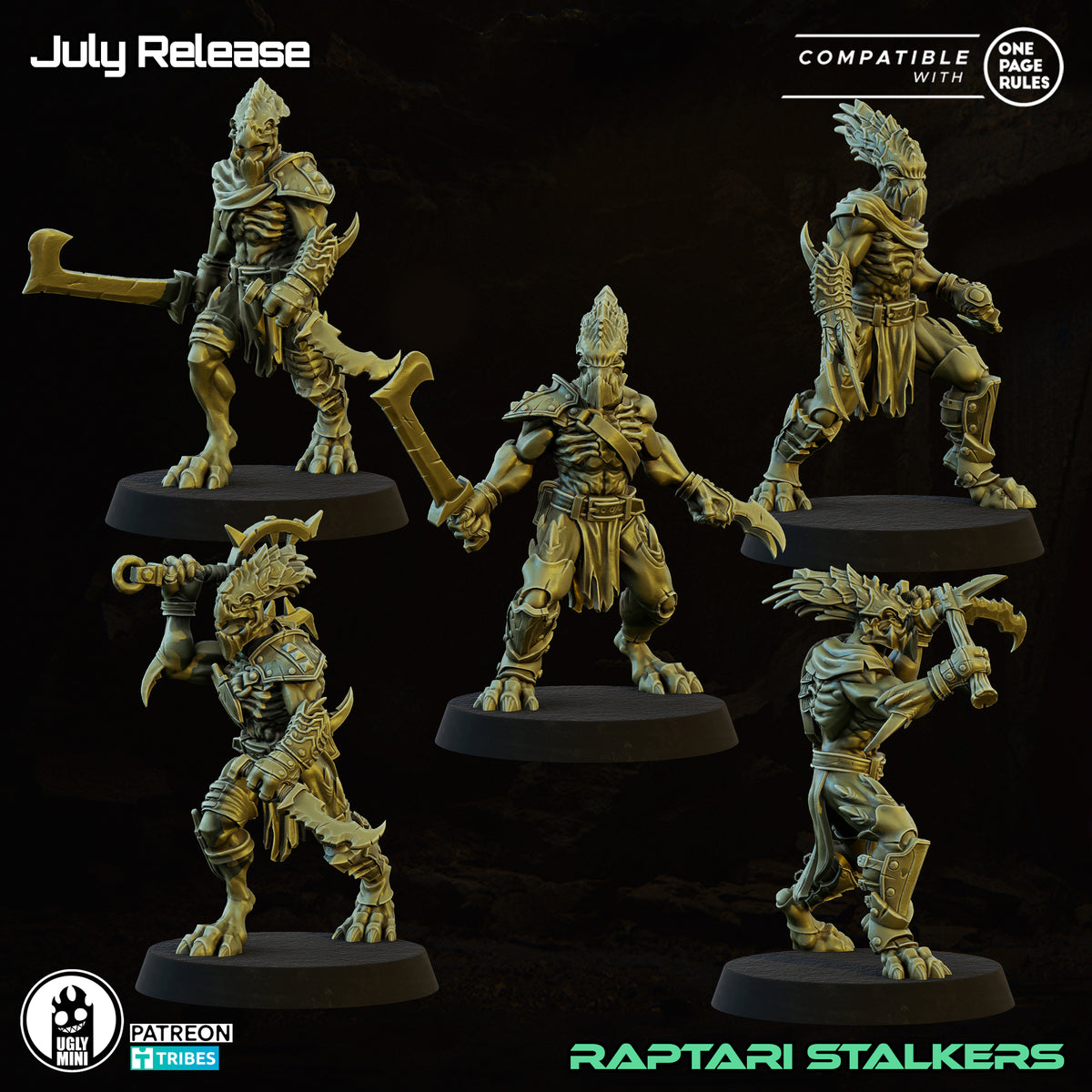 UGLY Miniatures Raptari Stalkers