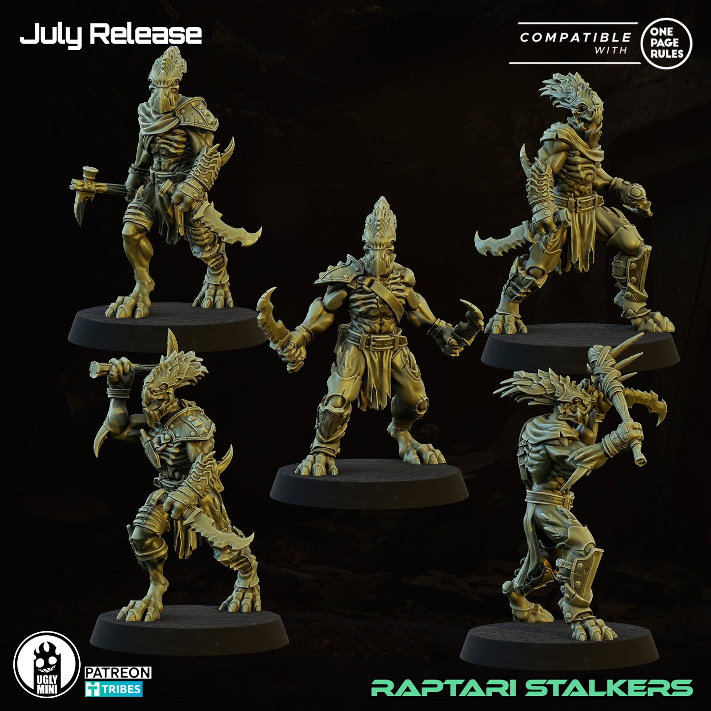 UGLY Miniatures Raptari Stalkers