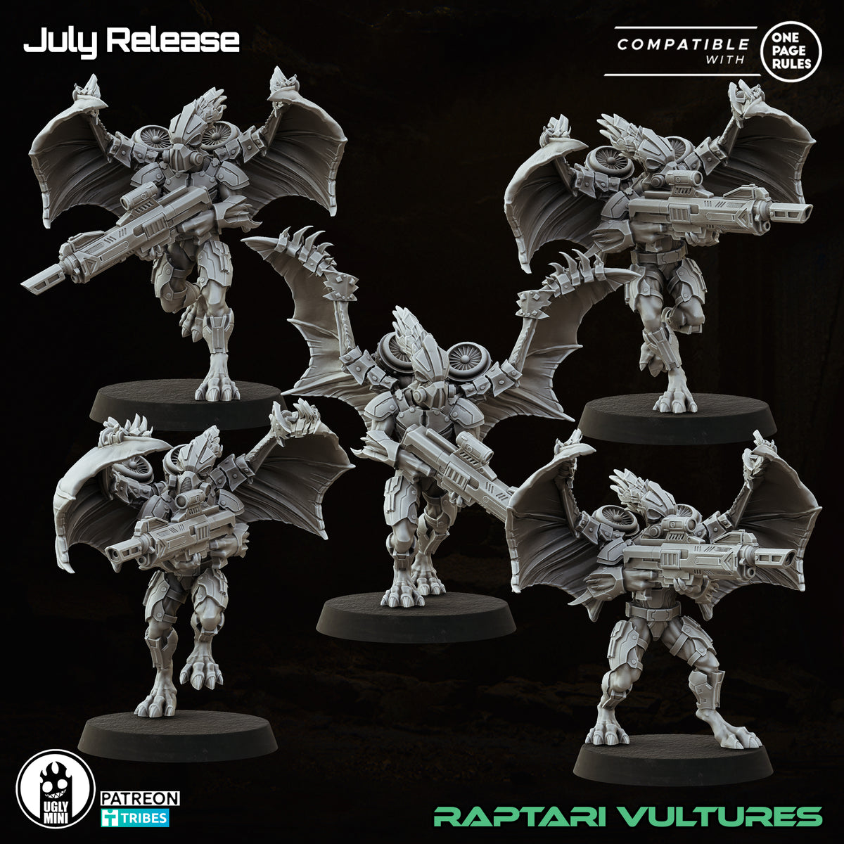 UGLY Miniatures Raptari Vultures