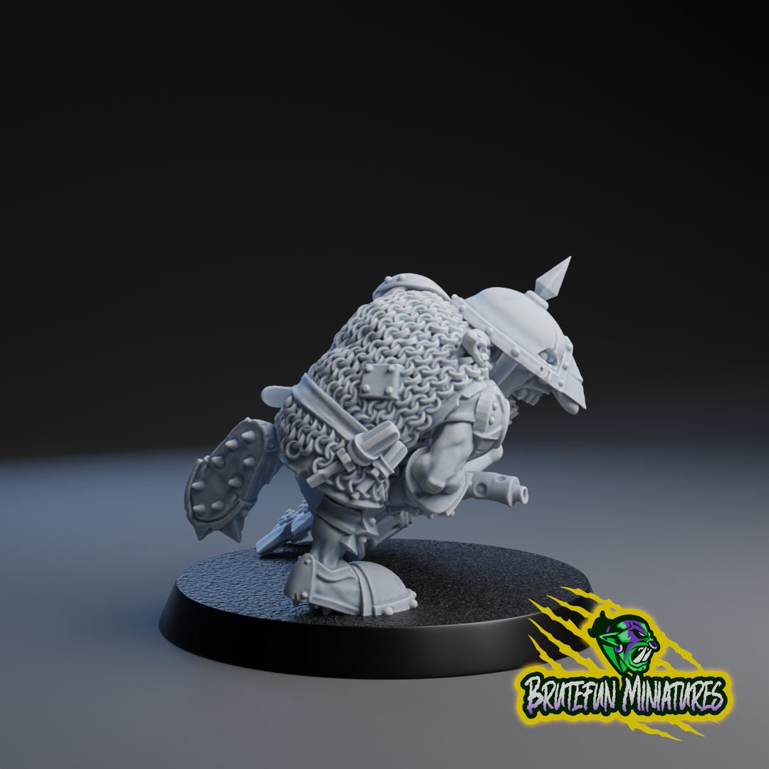 Brutefun Fantasy Football Goblin Chainsaw Star Player