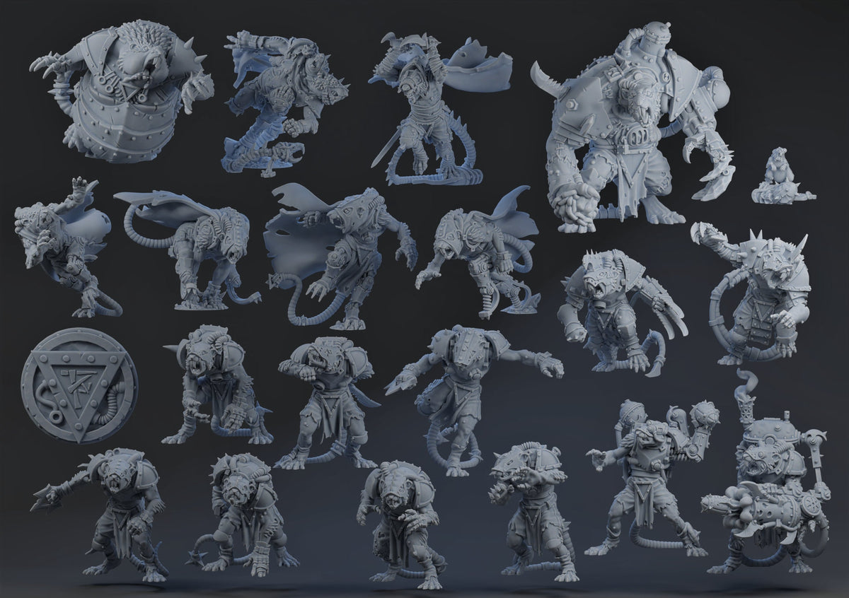 Brutefun Fantasy Football Techrat Ratmen + Stars!