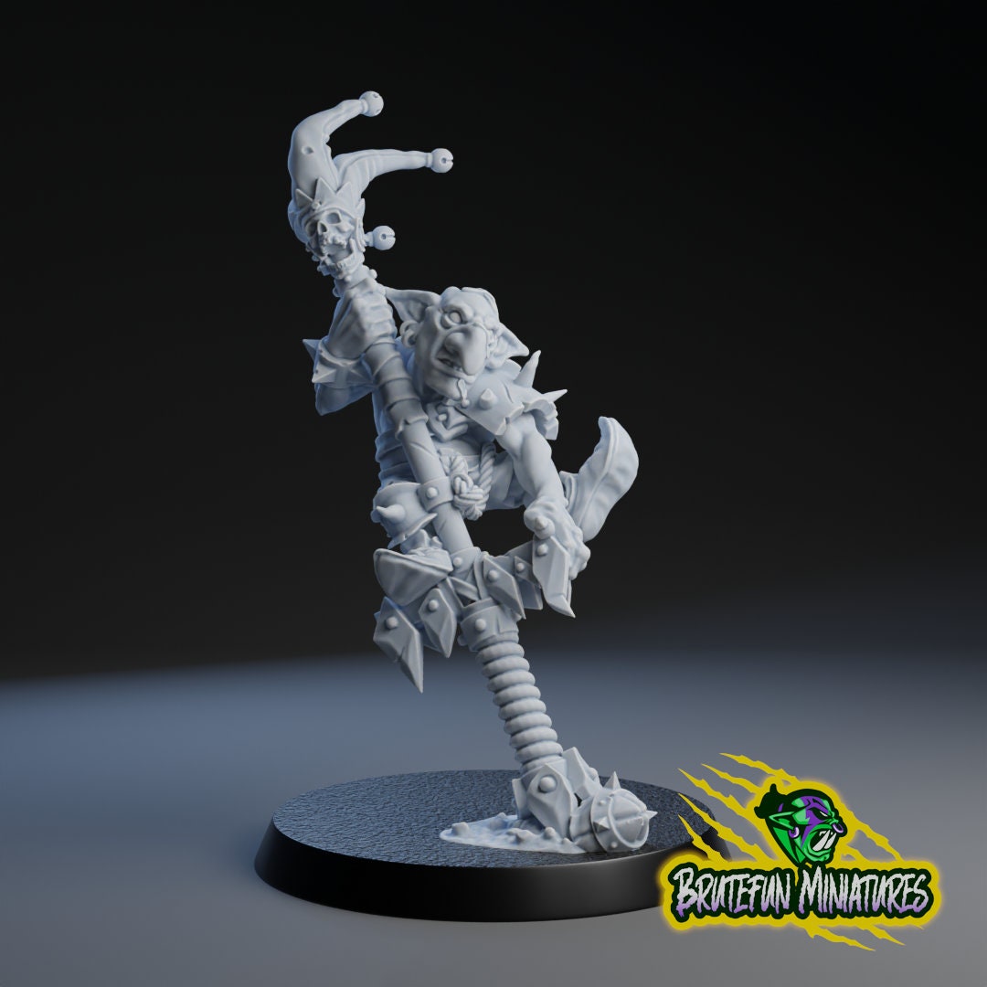 Brutefun Fantasy Football Goblin on Pogo Stick