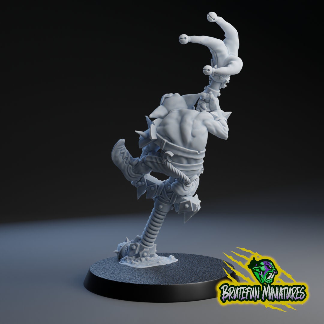 Brutefun Fantasy Football Goblin on Pogo Stick