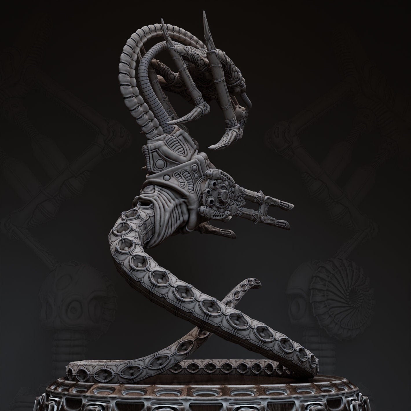 bLUARt Unlife Second Genesis Construct 99-TRI