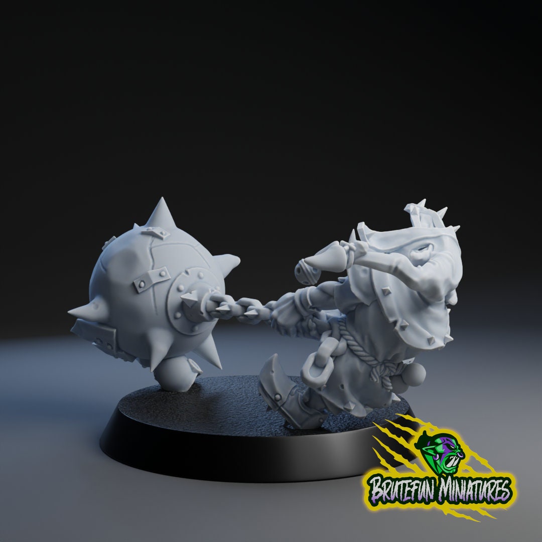Brutefun Fantasy Football Goblin Ball and Chain Fanatic
