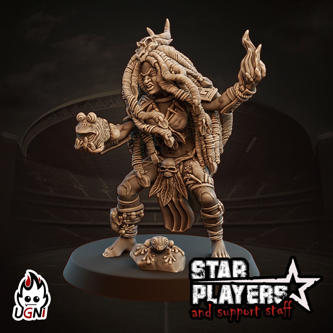 UGNI Fantasy Football Amazon and Frog Star Player