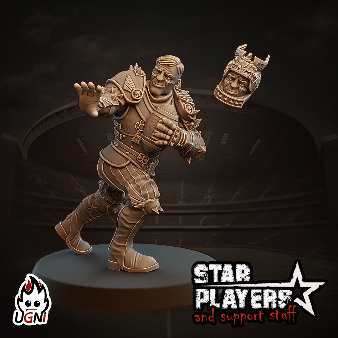 UGNI Fantasy Football Human Star Player "Briff Broberwald"