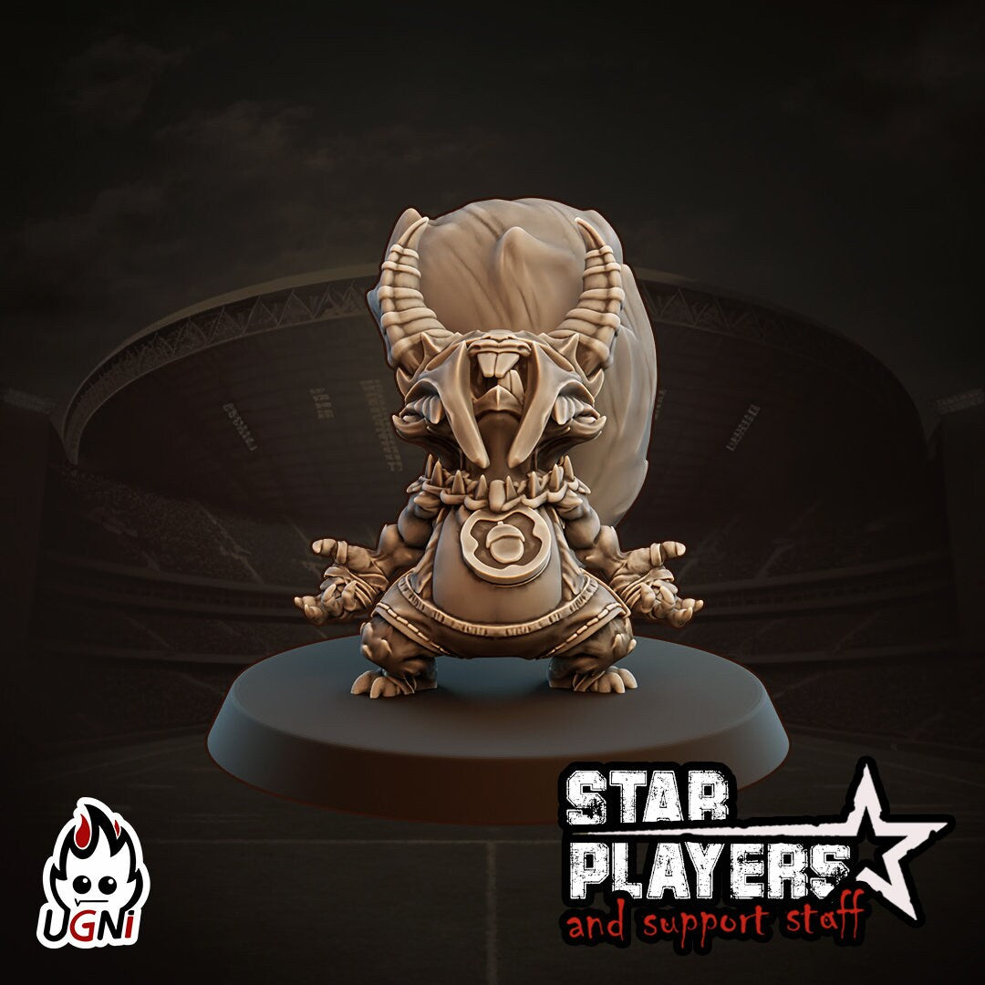 UGNI Fantasy Football Squirrel Star Player "Squirrel Bourne"