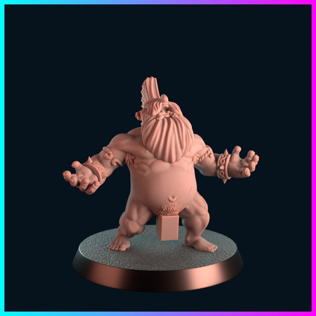 KoolKiwi Dwarf Fantasy Football Dwarf team - 'Boudiccas Bashers'