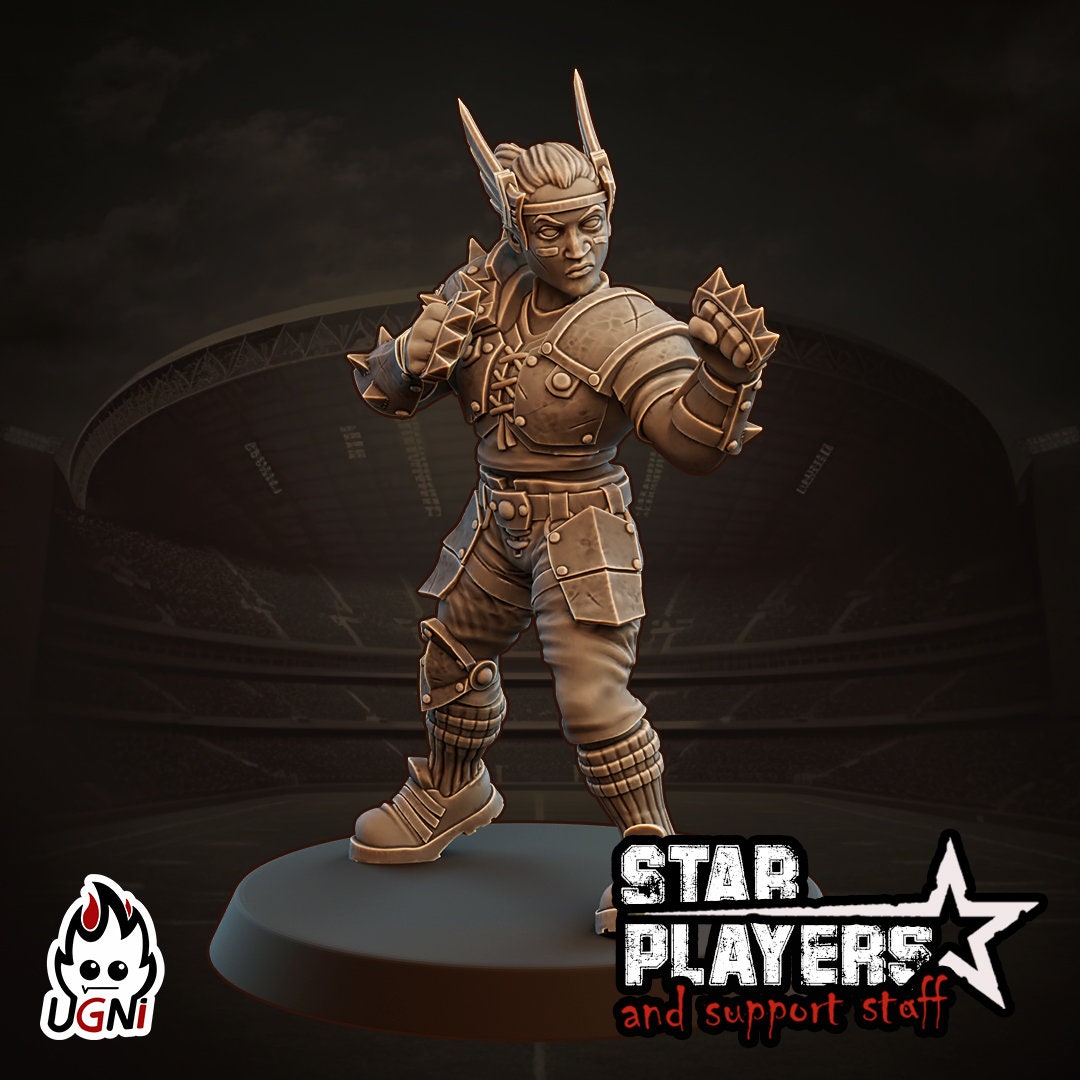 UGNI Fantasy Football Female Human Star Player "Starla von Skill"