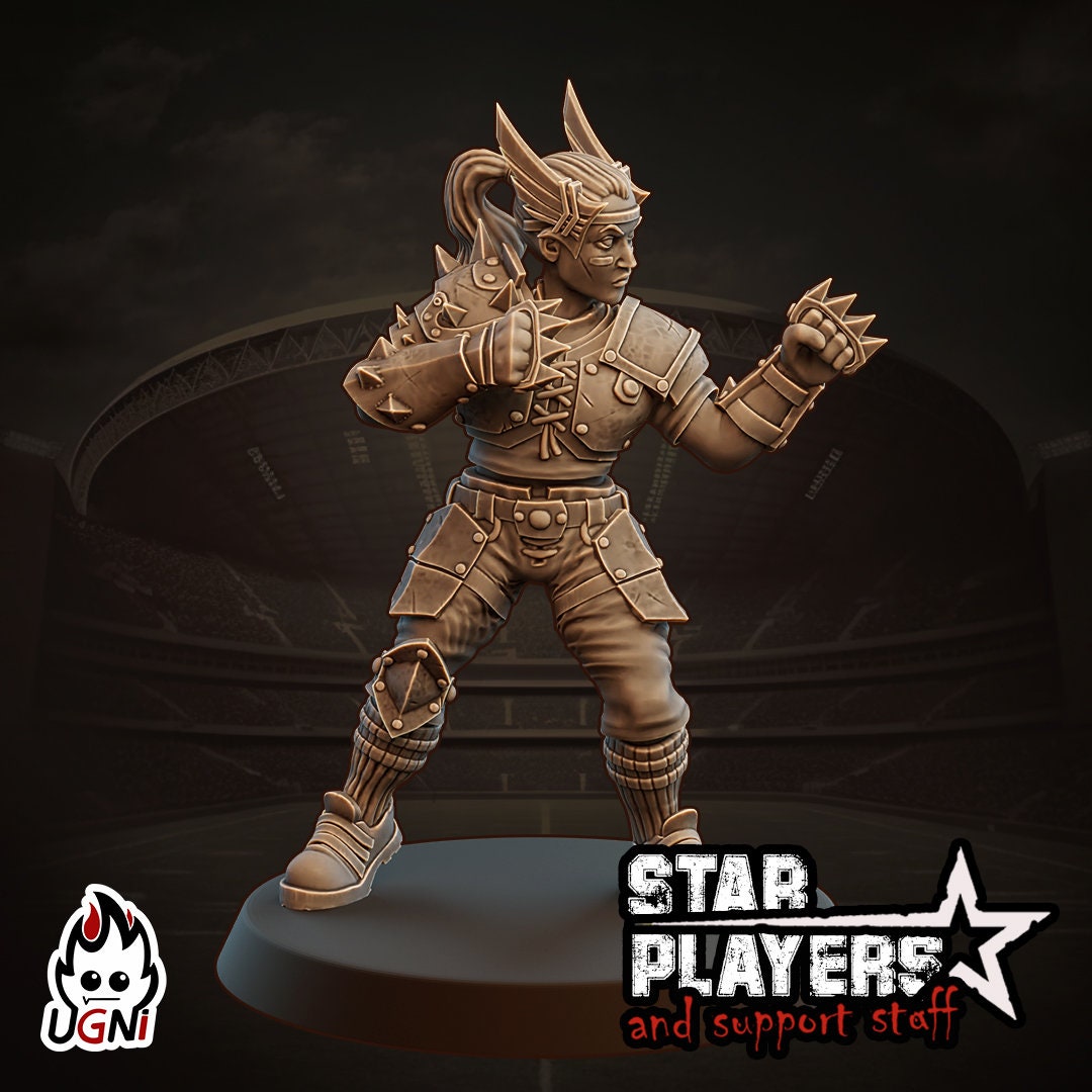UGNI Fantasy Football Female Human Star Player "Starla von Skill"