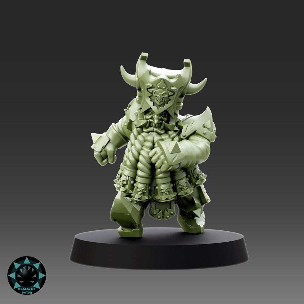 Realm of Paths Fantasy Football Doom Dwarf Team - 'The Iron Boulders'