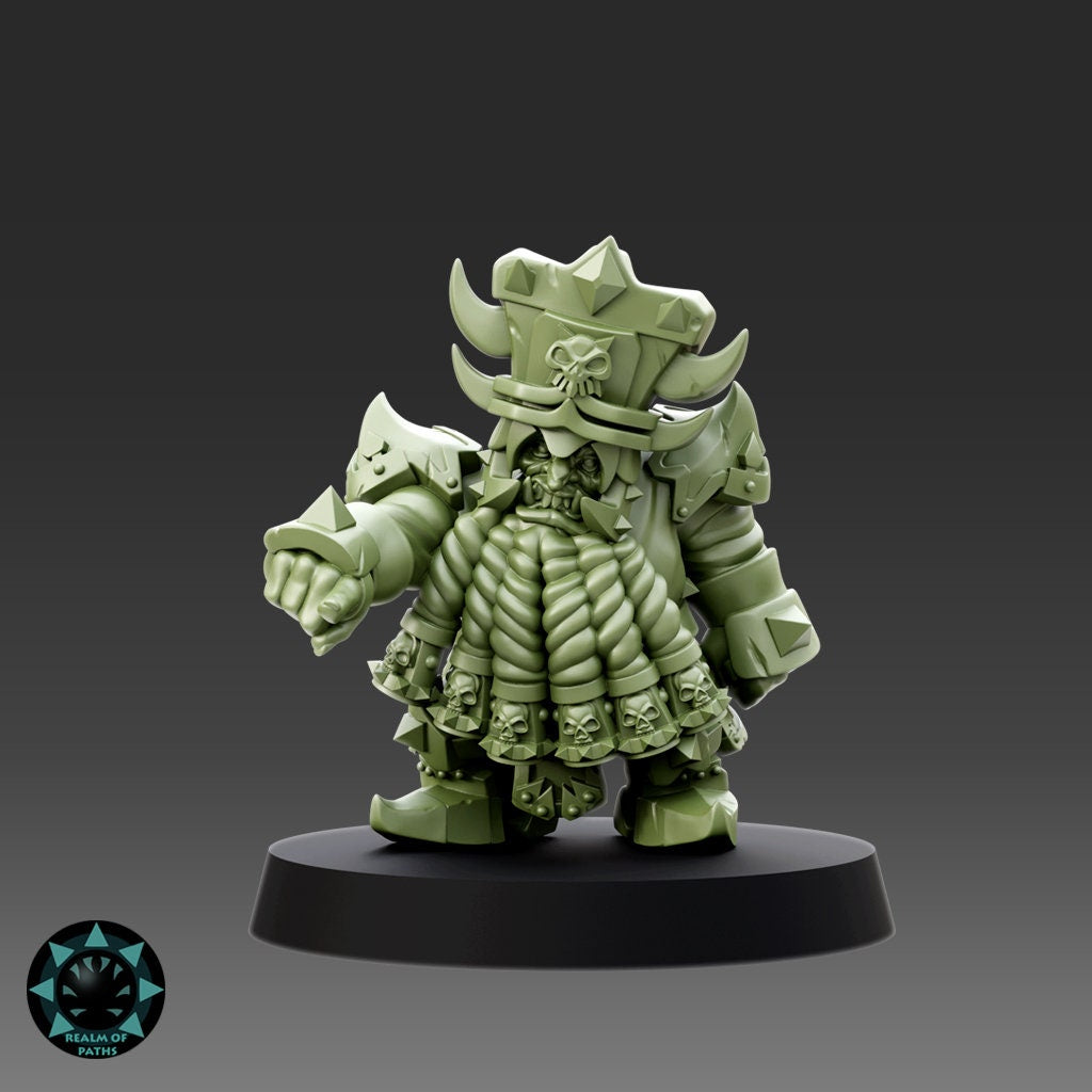 Realm of Paths Fantasy Football Doom Dwarf Team - 'The Iron Boulders'