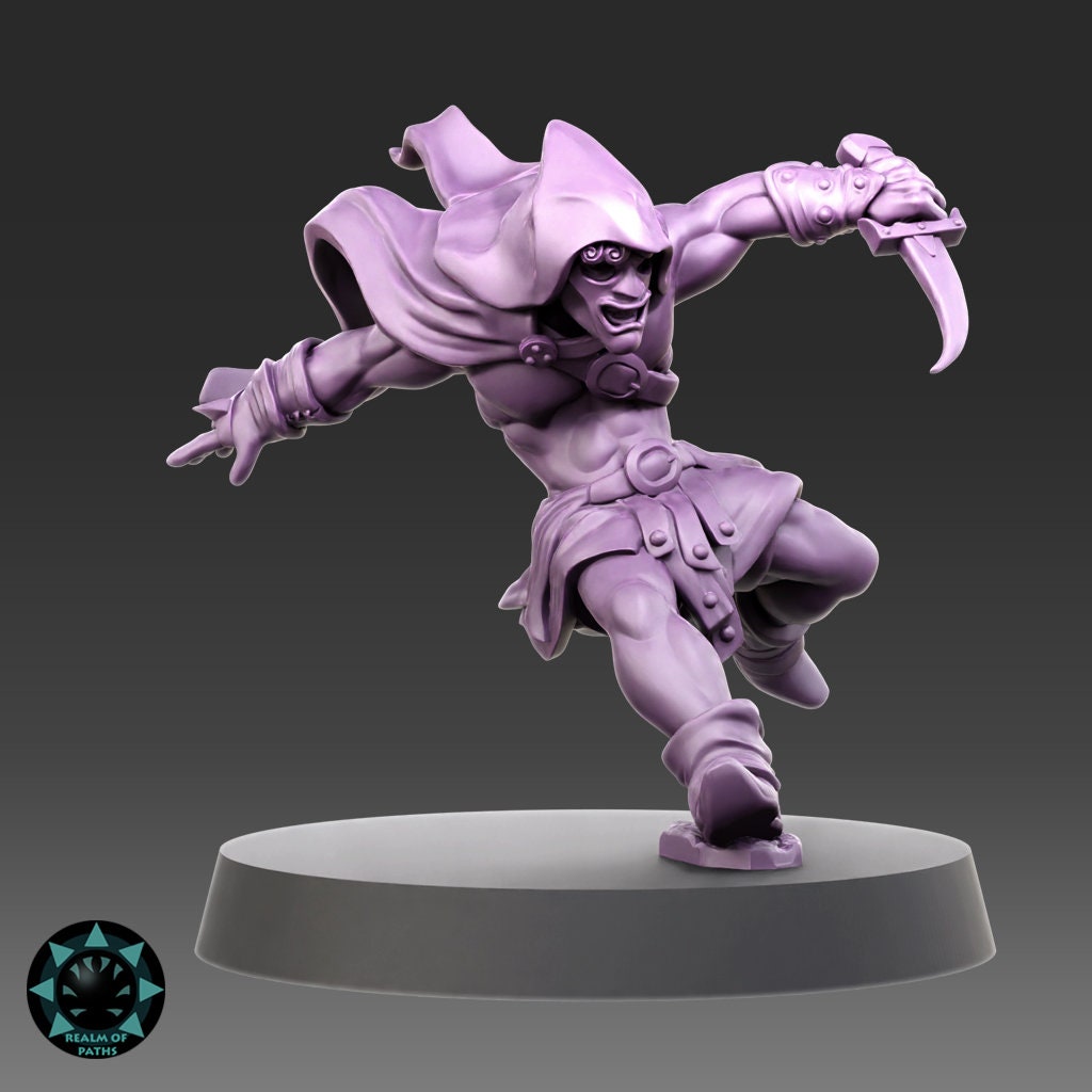 Realm of Paths Fantasy Football Evil Elf Team - 'Tormented Spartans'