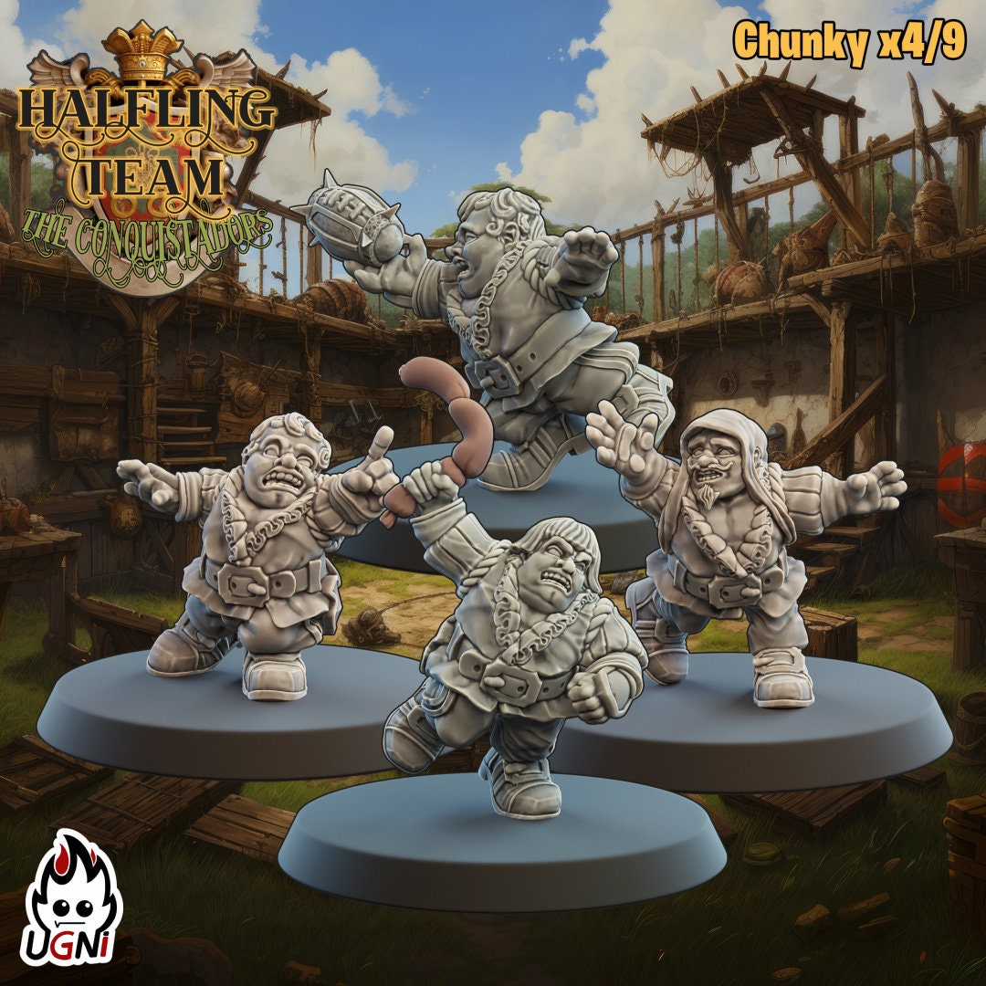 UGNI Halfling Fantasy Football Team
