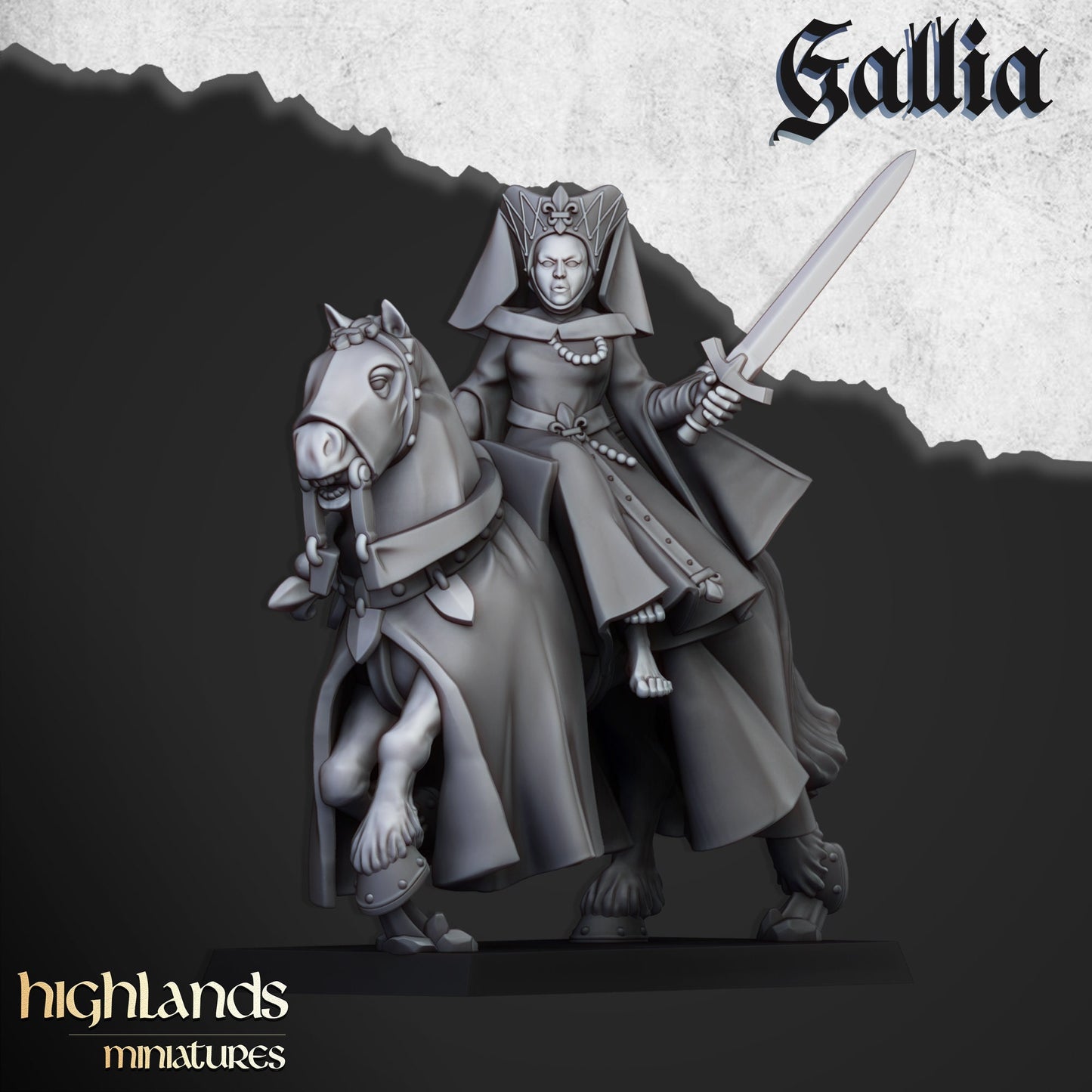 Highland Miniatures Damsel of Gallia
