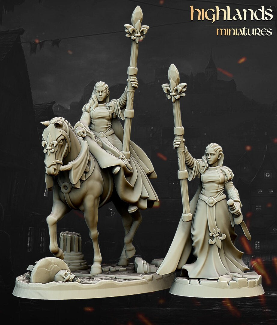 Highlands Miniatures Damsel of The Lady
