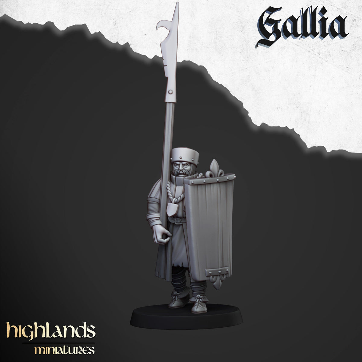 Highlands Miniatures Gallia Men at Arms