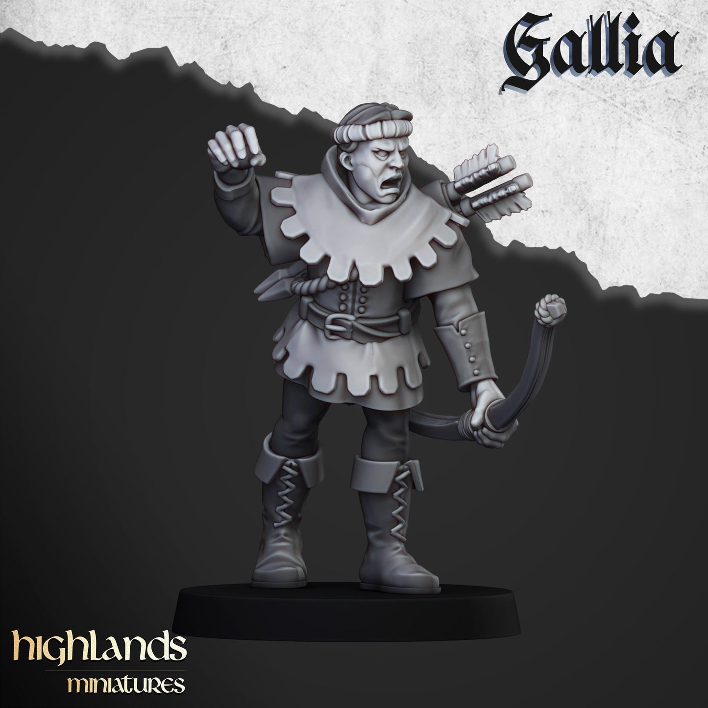 Highland Miniatures Gallia Sherwood Archers