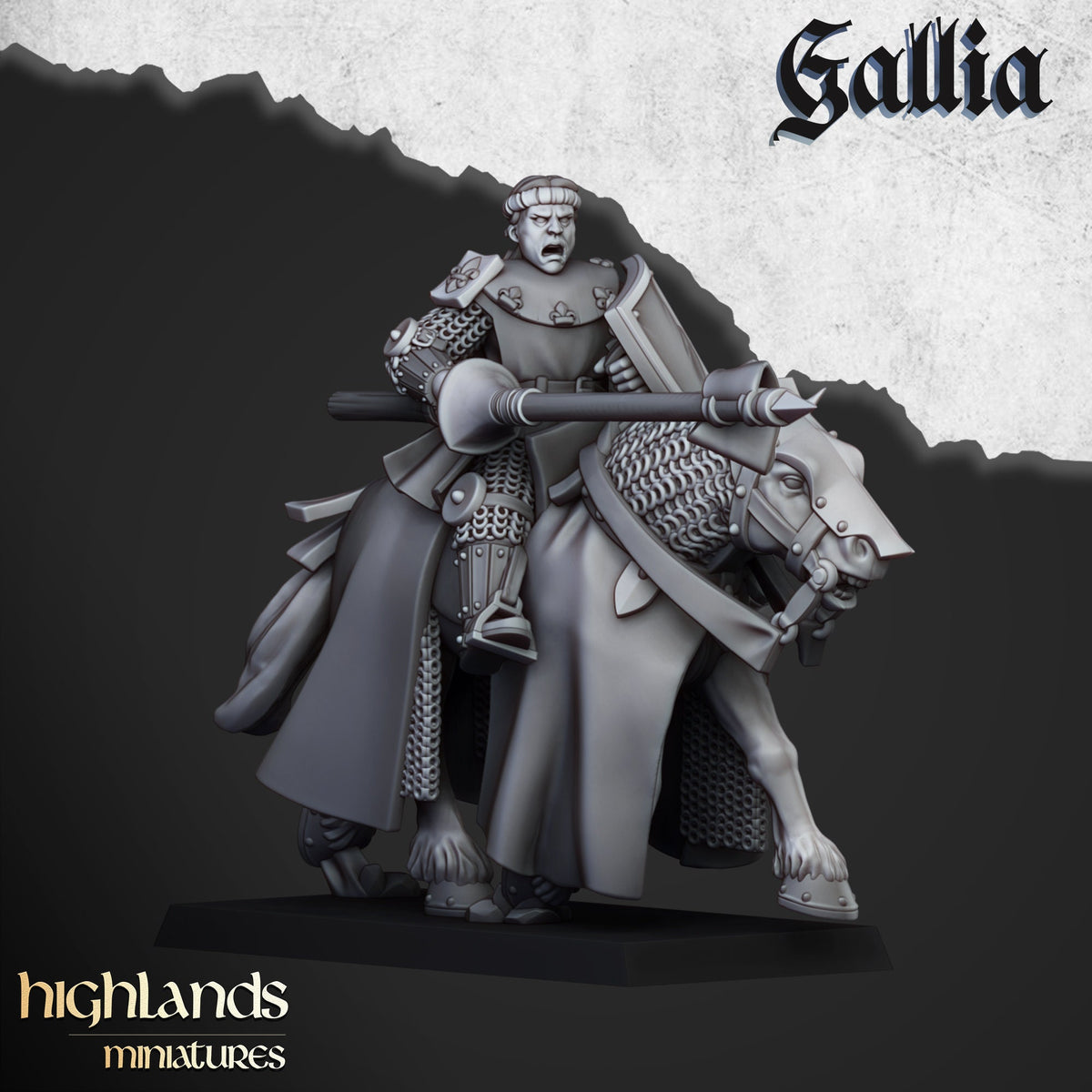 Highlands Miniatures Gallia Young Knights of Gallia