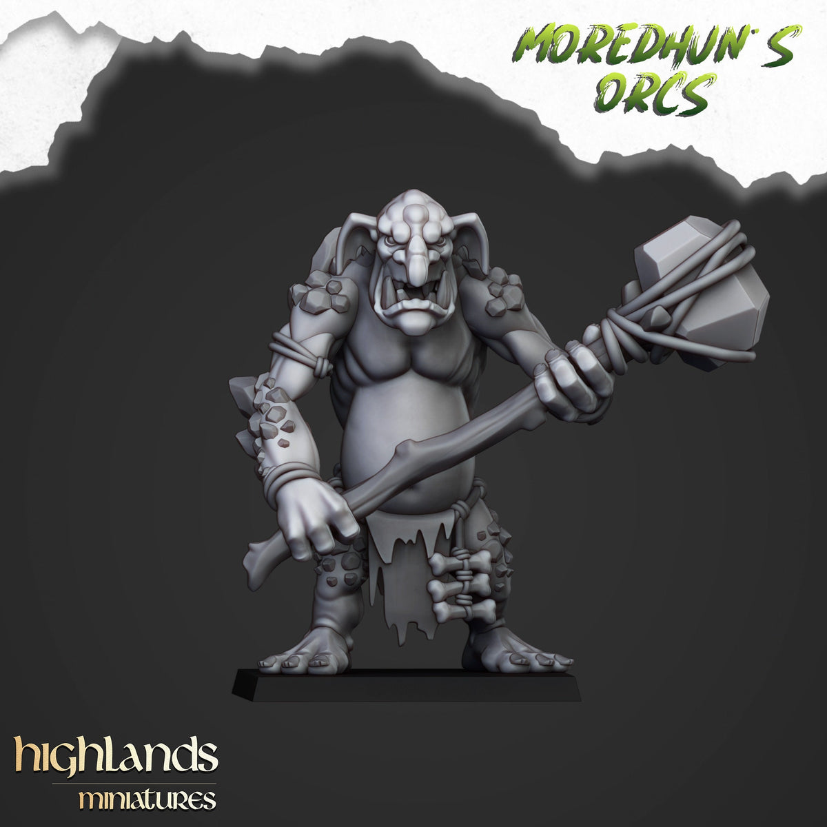 Highlands Miniatures Moredhun's Cave Trolls