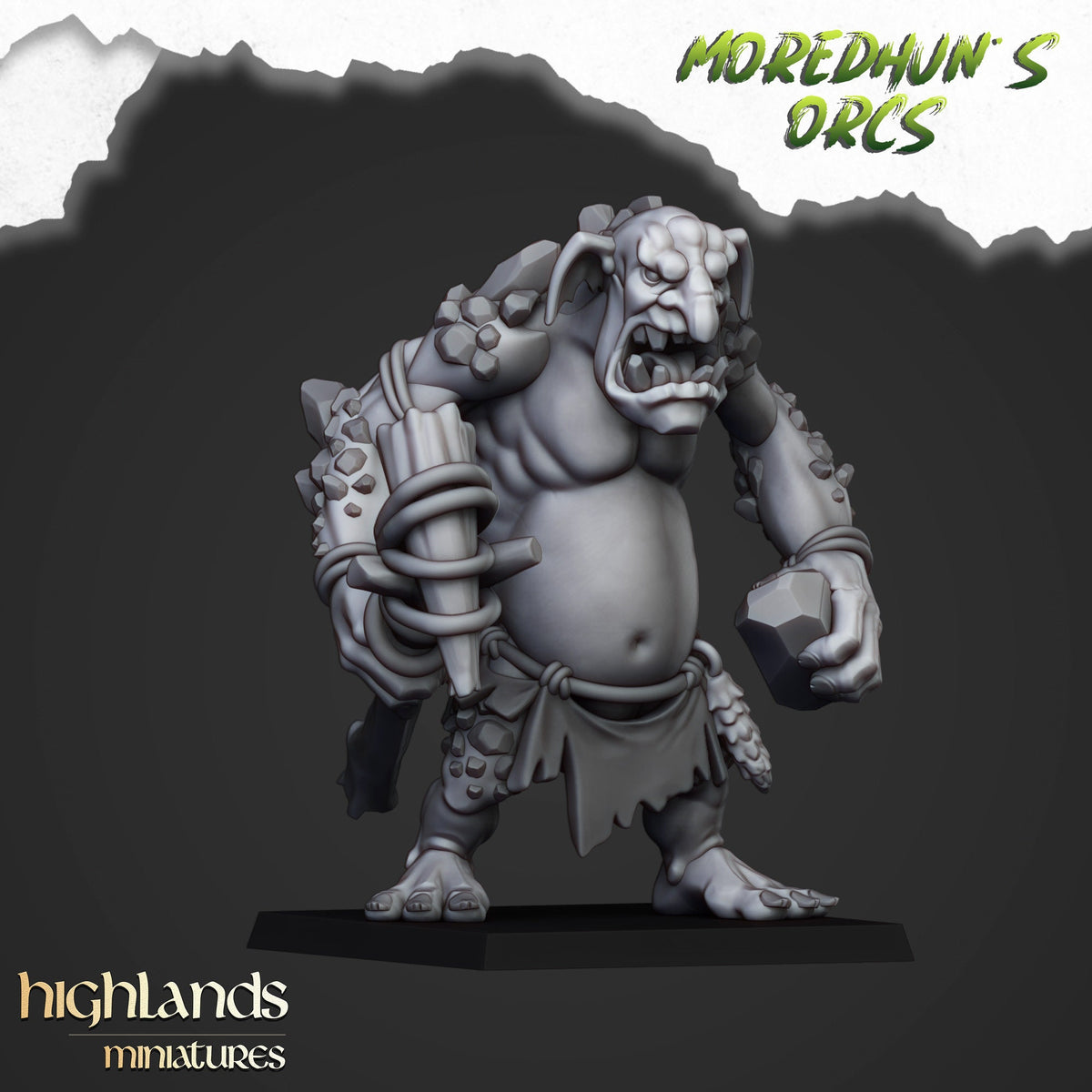 Highlands Miniatures Moredhun's Cave Trolls