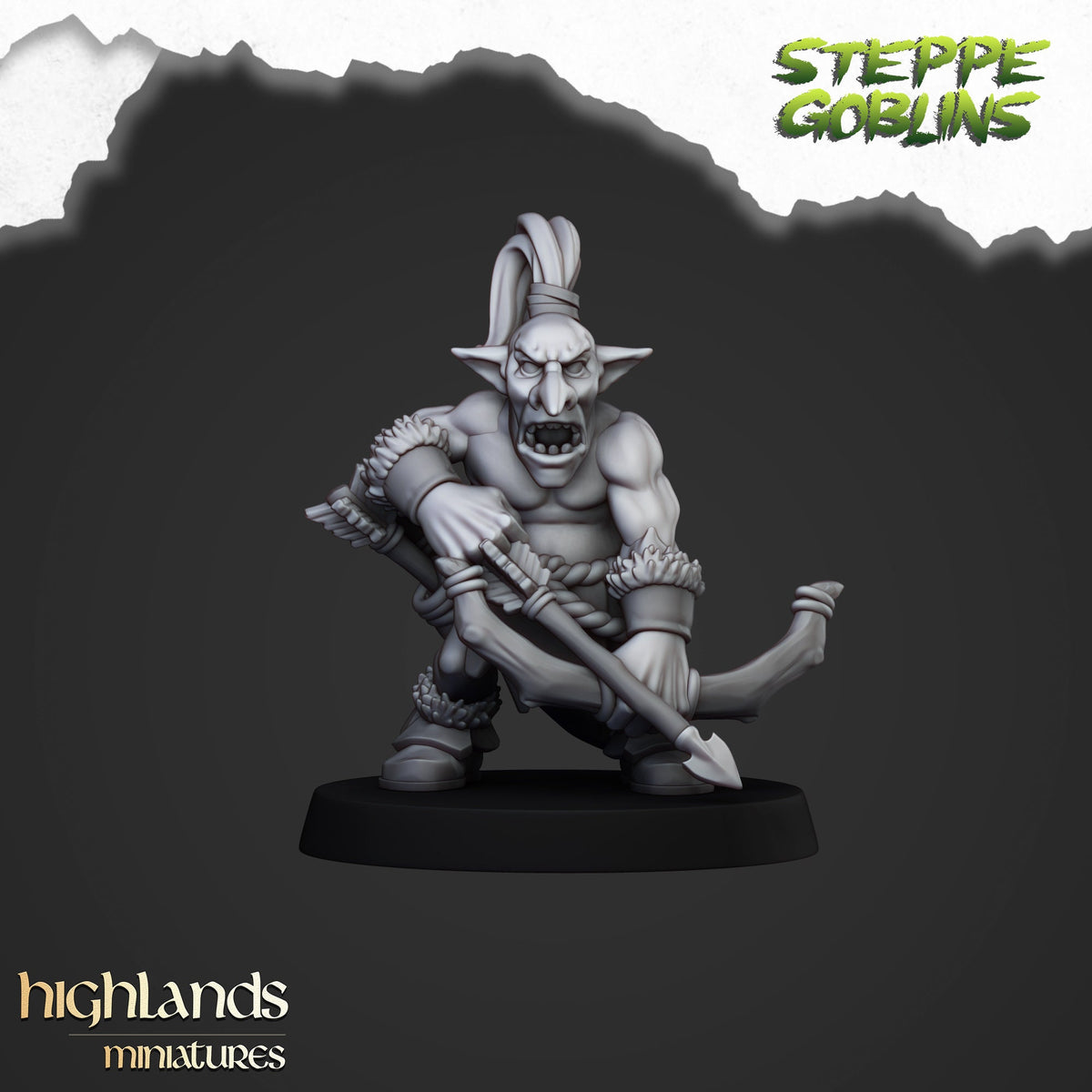 Highlands Miniatures Steppe Goblins Archers